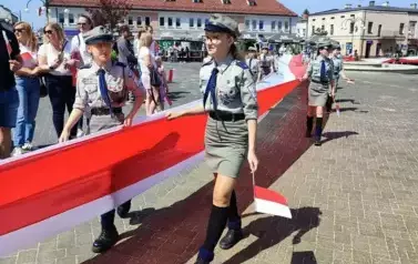 Patriotyczna i aktywna maj&oacute;wka w Gminie Wieluń