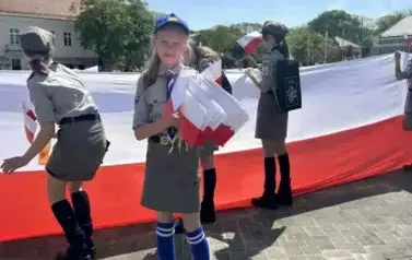 Patriotyczna i aktywna maj&oacute;wka w Gminie Wieluń