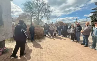 Po śladach wojennej historii - wizyta gości z Niemiec