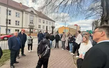 Po śladach wojennej historii - wizyta gości z Niemiec