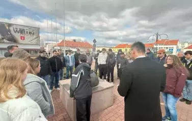 Po śladach wojennej historii - wizyta gości z Niemiec