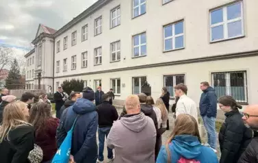 Po śladach wojennej historii - wizyta gości z Niemiec