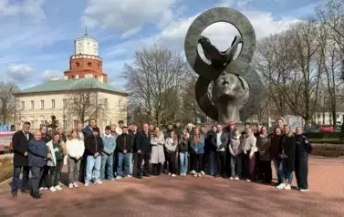Po śladach wojennej historii - wizyta gości z Niemiec