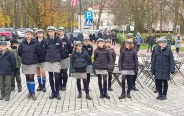 Święto Niepodległości harcerze