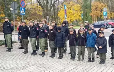 Święto Niepodległości harcerze