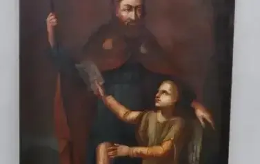 2. Obraz Św. Roch po konserwacji (3) (2)