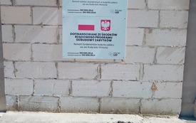 Remont fundament&oacute;w budynku pałacu we wsi Ruda koło Wielunia 6