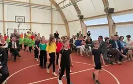 Część oficialna - otwarcie hali w Kurowie. 