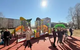 Uroczyste otwarcie integracyjnego placu zabaw