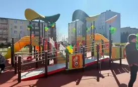 Uroczyste otwarcie integracyjnego placu zabaw