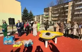 Uroczyste otwarcie integracyjnego placu zabaw