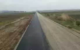 Budowa szlaku turystycznego śladem kolejki - stan w trakcie inwestycji. 2