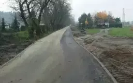 Budowa szlaku turystycznego śladem kolejki - stan w trakcie inwestycji. 4