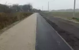 Budowa szlaku turystycznego śladem kolejki - stan w trakcie inwestycji. 5