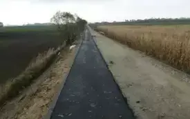 Budowa szlaku turystycznego śladem kolejki - stan w trakcie inwestycji. 7