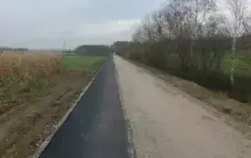 Budowa szlaku turystycznego śladem kolejki - stan w trakcie inwestycji. 12