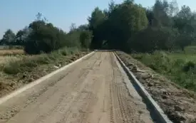 Budowa szlaku turystycznego śladem kolejki - stan w trakcie inwestycji. 20