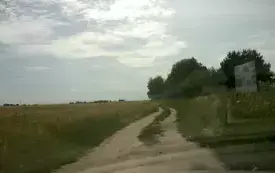 Budowa szlaku turystycznego śladem kolejki - stan przed inwestycją. 1