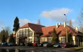 Adaptacja budynku byłego dworca PKP Wieluń-Dąbrowa stan przed inwestycją 1