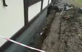 Adaptacja budynku byłego dworca PKP Wieluń-Dąbrowa stan w trakcie realizacji 6