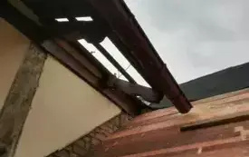 Adaptacja budynku byłego dworca PKP Wieluń-Dąbrowa stan w trakcie realizacji 9