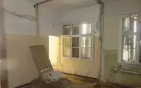 Adaptacja budynku byłego dworca PKP Wieluń-Dąbrowa stan w trakcie realizacji 11