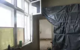 Adaptacja budynku byłego dworca PKP Wieluń-Dąbrowa stan w trakcie realizacji 12