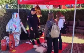 Bezpieczny Wieluń - lekcja bezpieczeństwa w praktyce