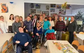 Spotkanie z podopiecznymi ŚDS