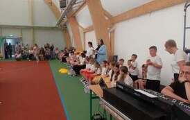 Uroczyste otwarcie Hali Olimpia w SP Masłowice 3