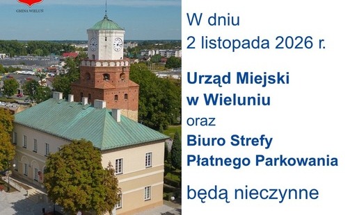 Zdjęcie do Praca Urzędu Miejskiego w dniu 2 listopada
