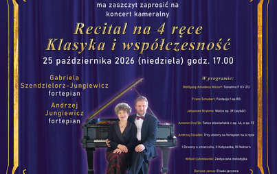 Zdjęcie do Recital na 4 ręce